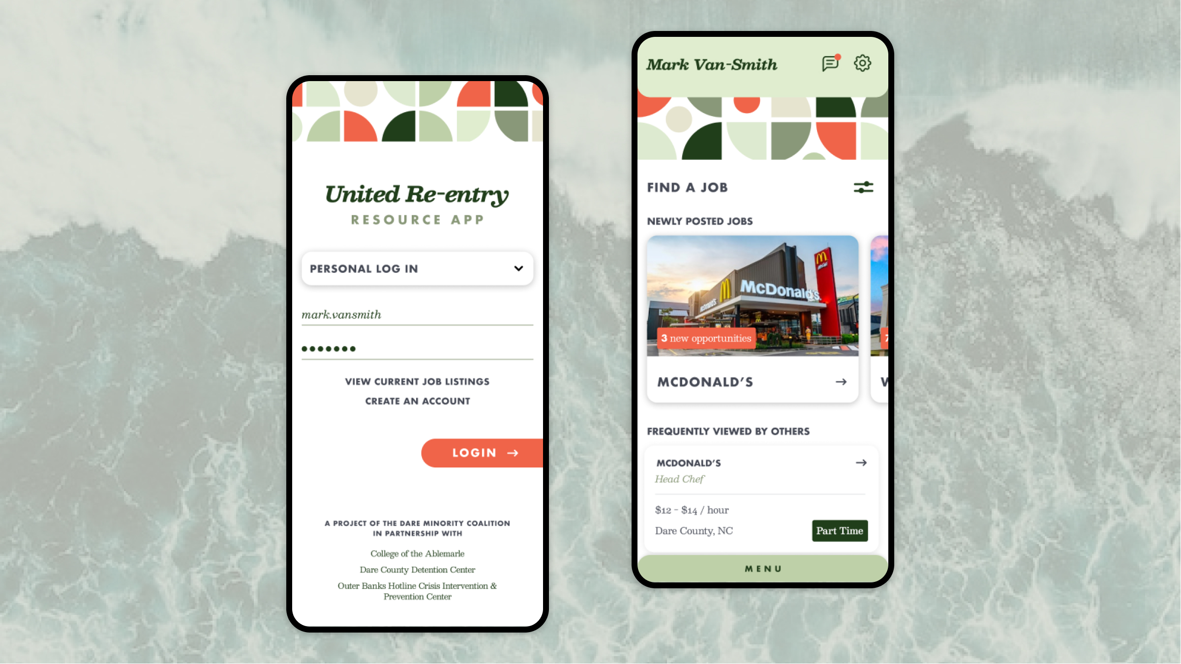 United Re-entry Resource App